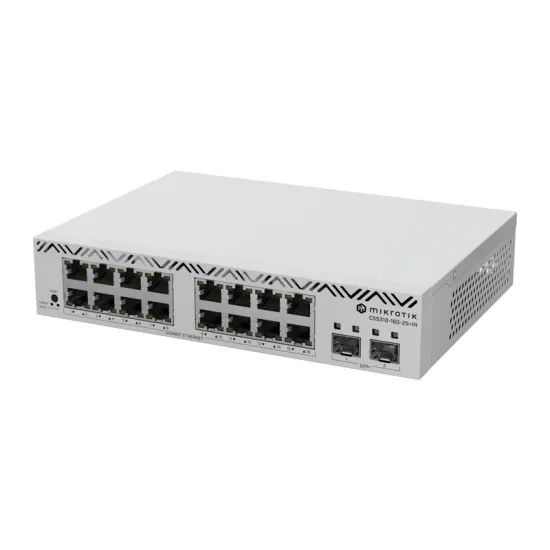 CSS318-16G-2S+IN 16x GigE, 2xSFP switch