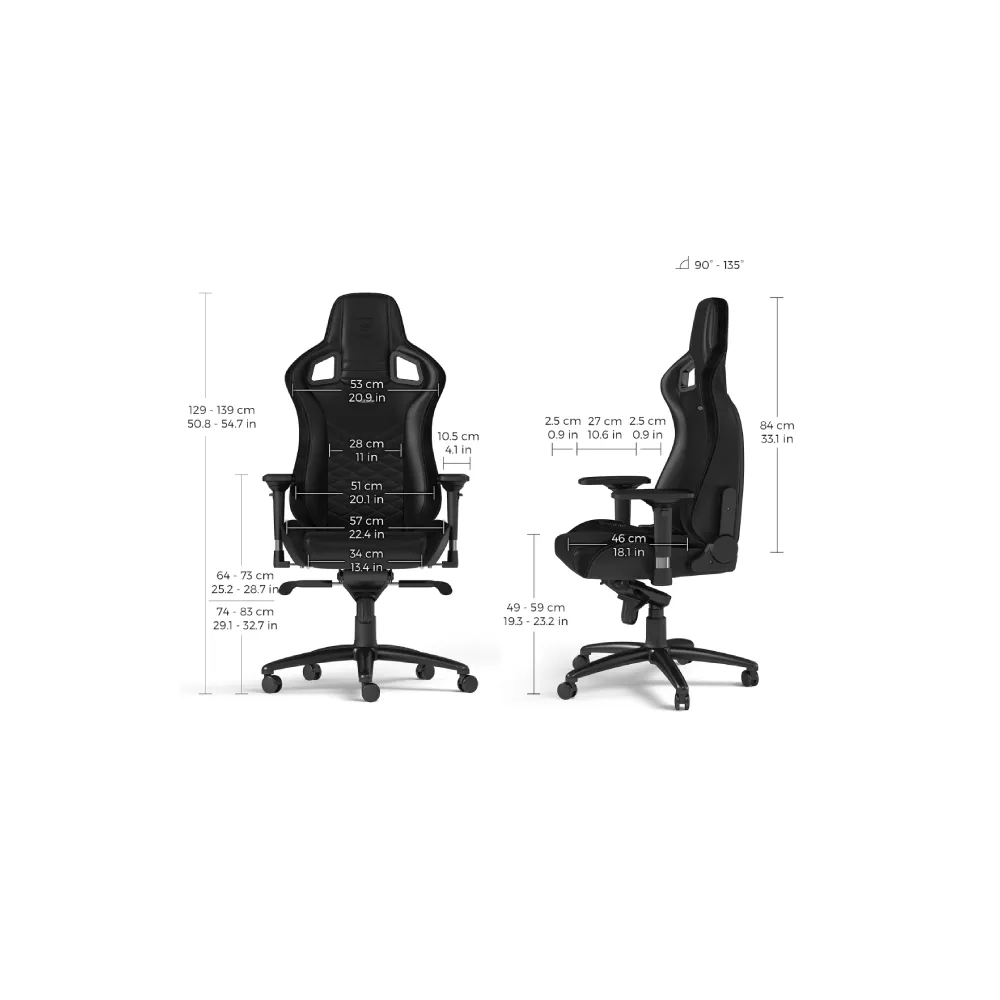 EPIC Gaming stolica crna