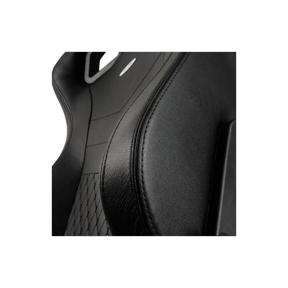 EPIC Real Leather Gaming stolica crna