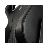 EPIC Real Leather Gaming stolica crna