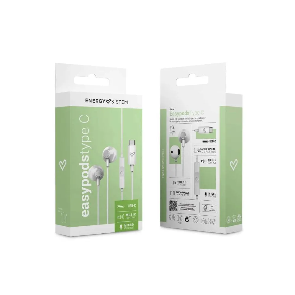 EasyPods Snow type C slušalice (M45927)