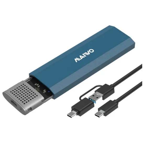 Externo Kućište USB-C 3.1 na M.2 NVMe/SATA aluminium, K1690