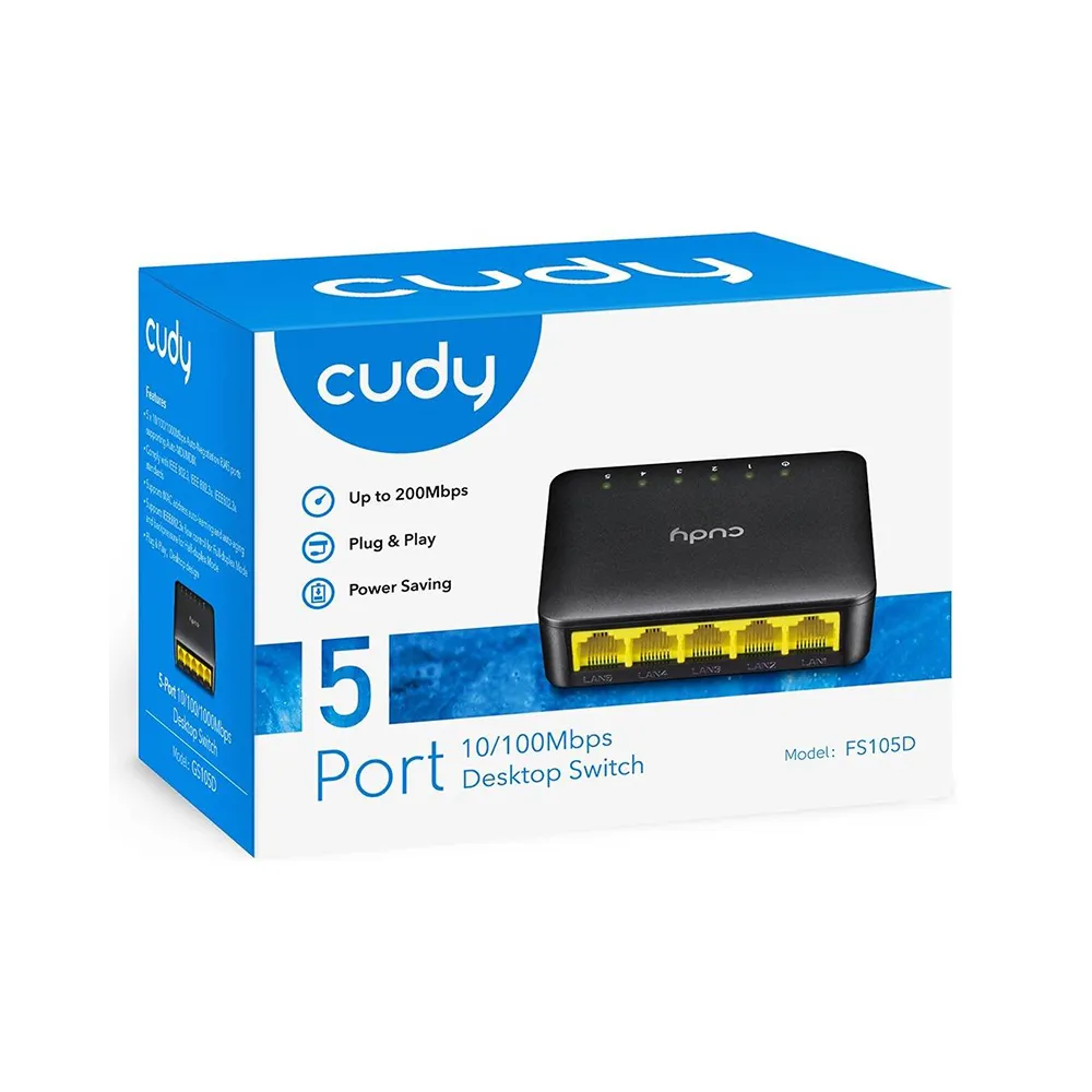 FS105D 5port switch