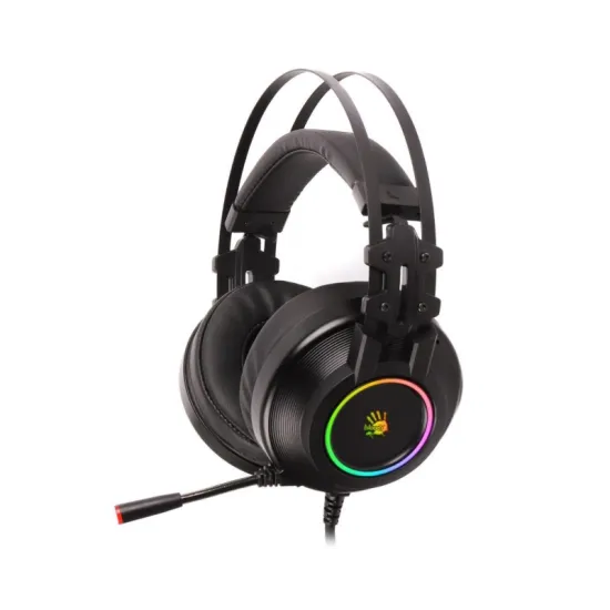 G528C Bloody Virtual 7.1 RGB Gaming crne slušalice