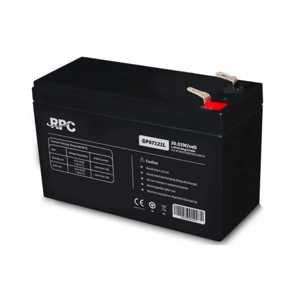 GP07121L baterija za UPS 12V 20.02W (BTVACFUOBTA1LCW01A)