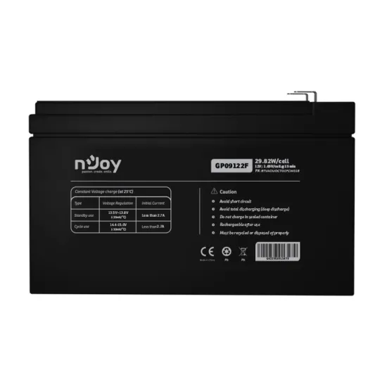 GP09122F baterija za UPS 12V 9Ah (BTVACIUOCTO2FCW01B)
