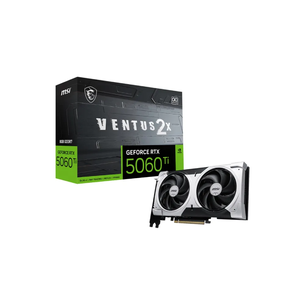 GeForce RTX 5060 Ti 8G VENTUS 2X OC PLUS