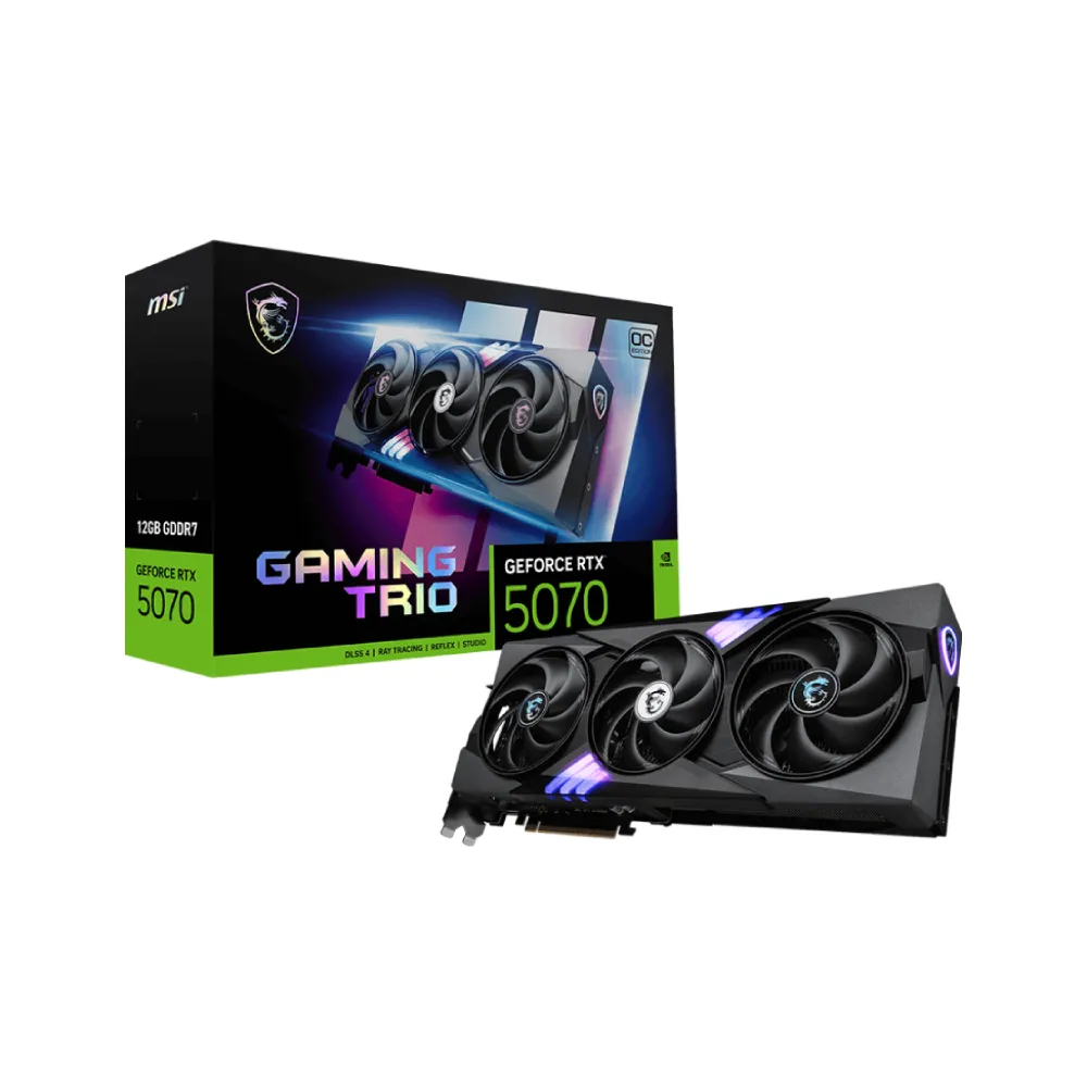 GeForce RTX 5070 12G GAMING TRIO OC