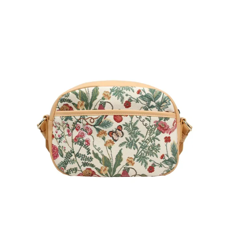 H-1194 FLORAL SUMMER BEIGE Torba
