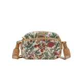 H-1194 FLORAL SUMMER BEIGE Torba