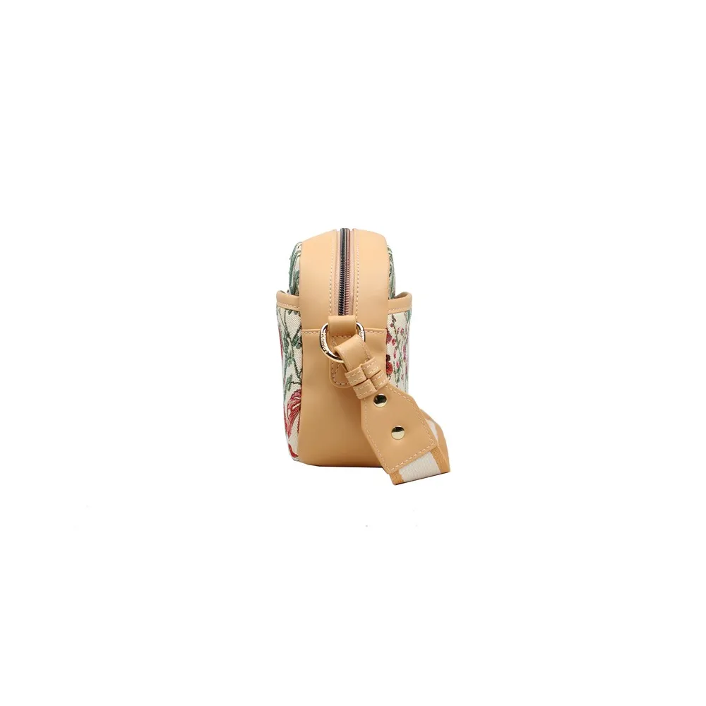 H-1194 FLORAL SUMMER BEIGE Torba