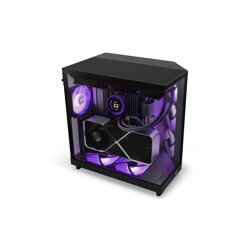 H6 Flow RGB kućište crno (CC-H61FB-R1)