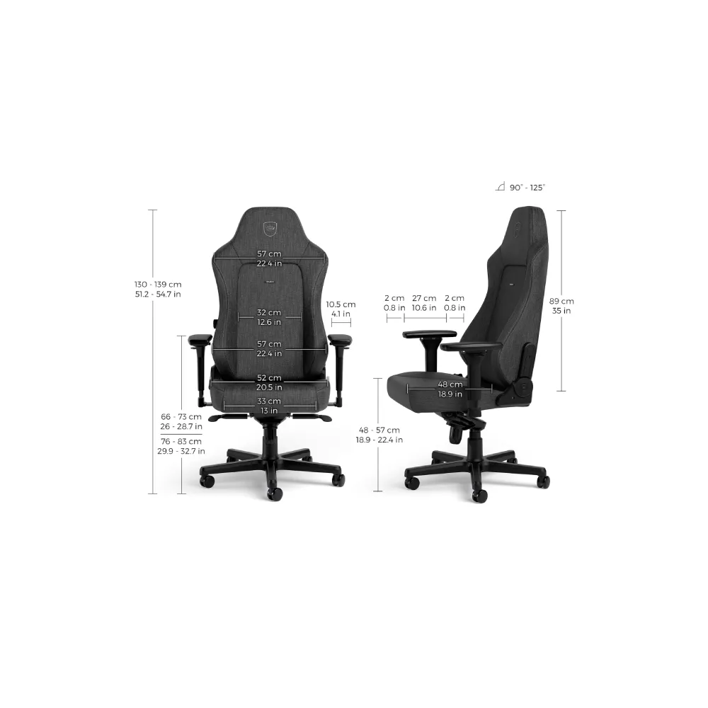 HERO TX Gaming stolica antracit