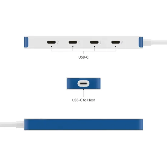 HyperDrive Flex 4 Port USB-C Hub plavi (HD5201BUGL)