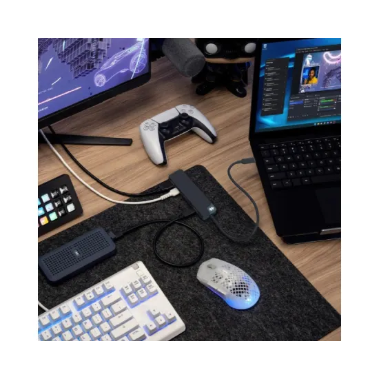 HyperDrive Flex 5 Port USB-C Hub crni (HD4101BKGL)