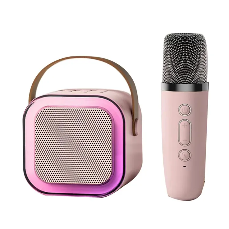 K12 Bluetooth zvučnik sa mikrofonom roze