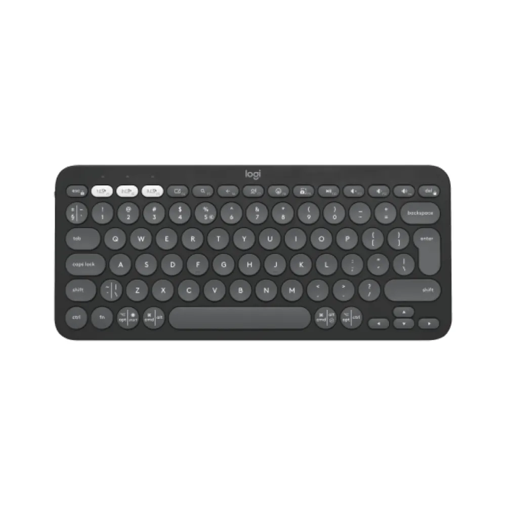 K380s Bluetooth Pebble Keys 2 US Graphite tastatura