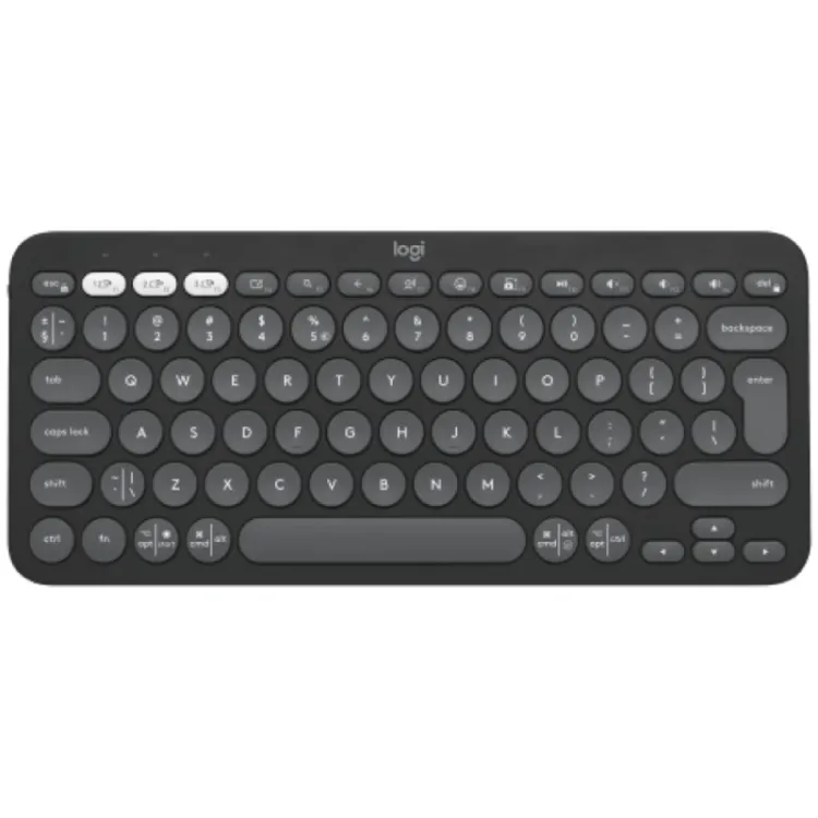 K380s Bluetooth Pebble Keys 2 US Graphite tastatura