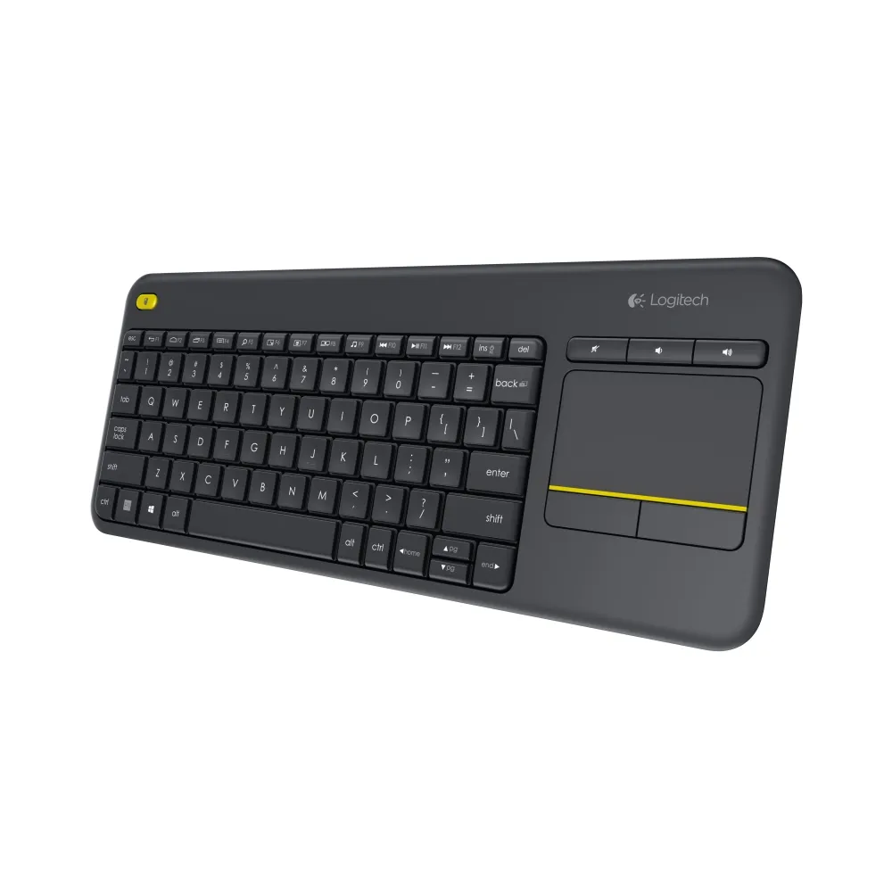 K400 Plus Wireless Touch US crna tastatura