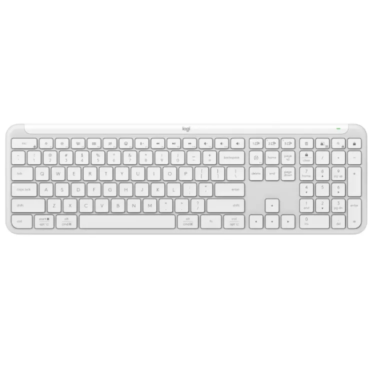 K950 Wireless White US tastatura bela