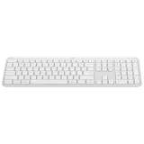 K950 Wireless White US tastatura bela