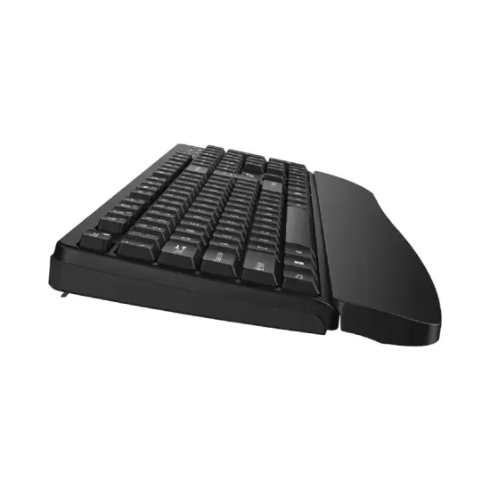KB-7123 Wireless USB US wireless crna tastatura