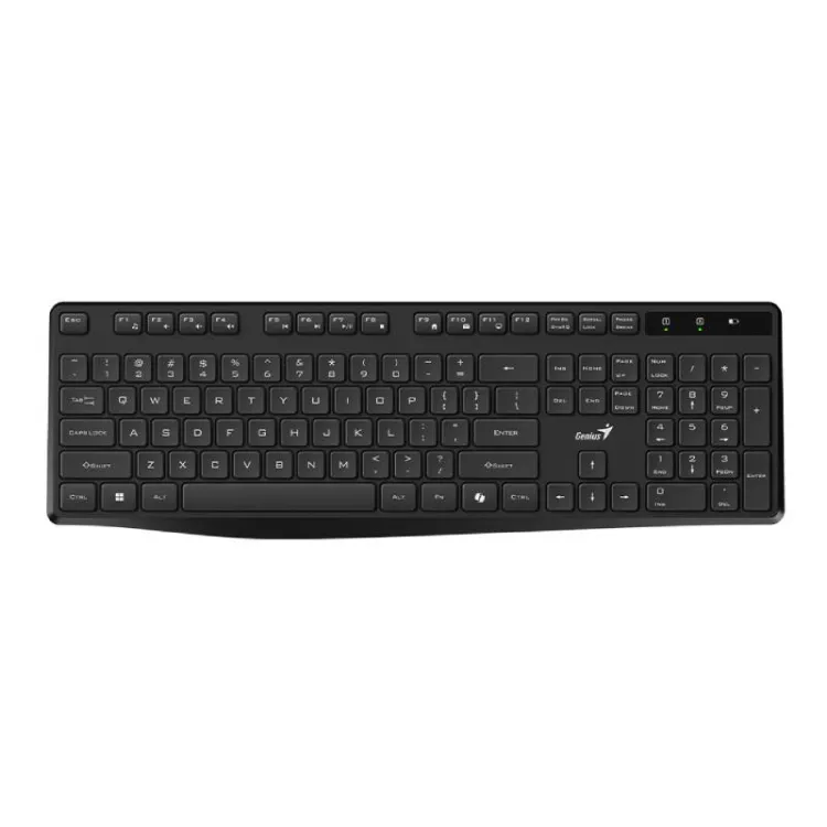 KB-7200 Wireless USB US wireless crna tastatura
