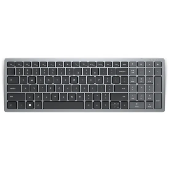 KB740 Pro Plus Compact Multi-device US wireless tastatura siva