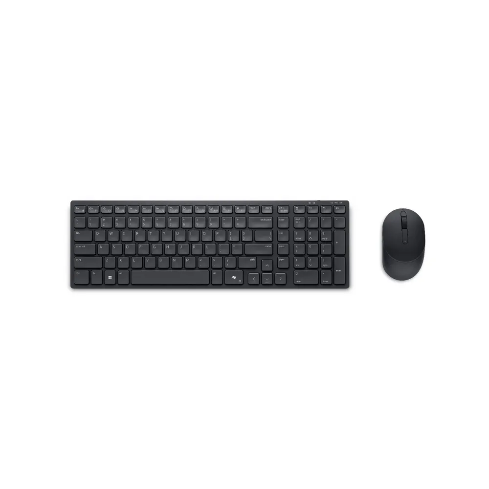 KM555 Pro Compact Silent US tastatura + miš crna
