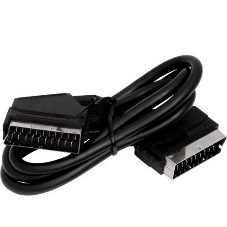 Kabl Scart M/M 1.5m crni