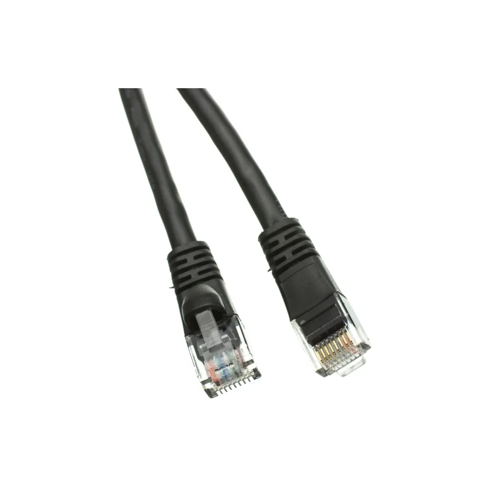 Kabl UTP patch Cat5e 1m crni