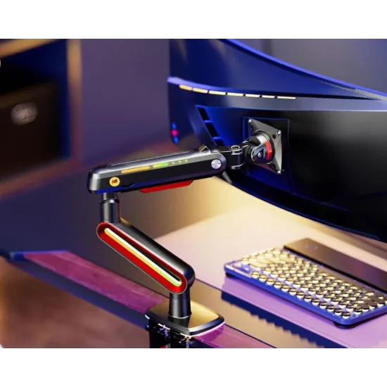 L60 Gaming stoni nosač za monitor mat crni