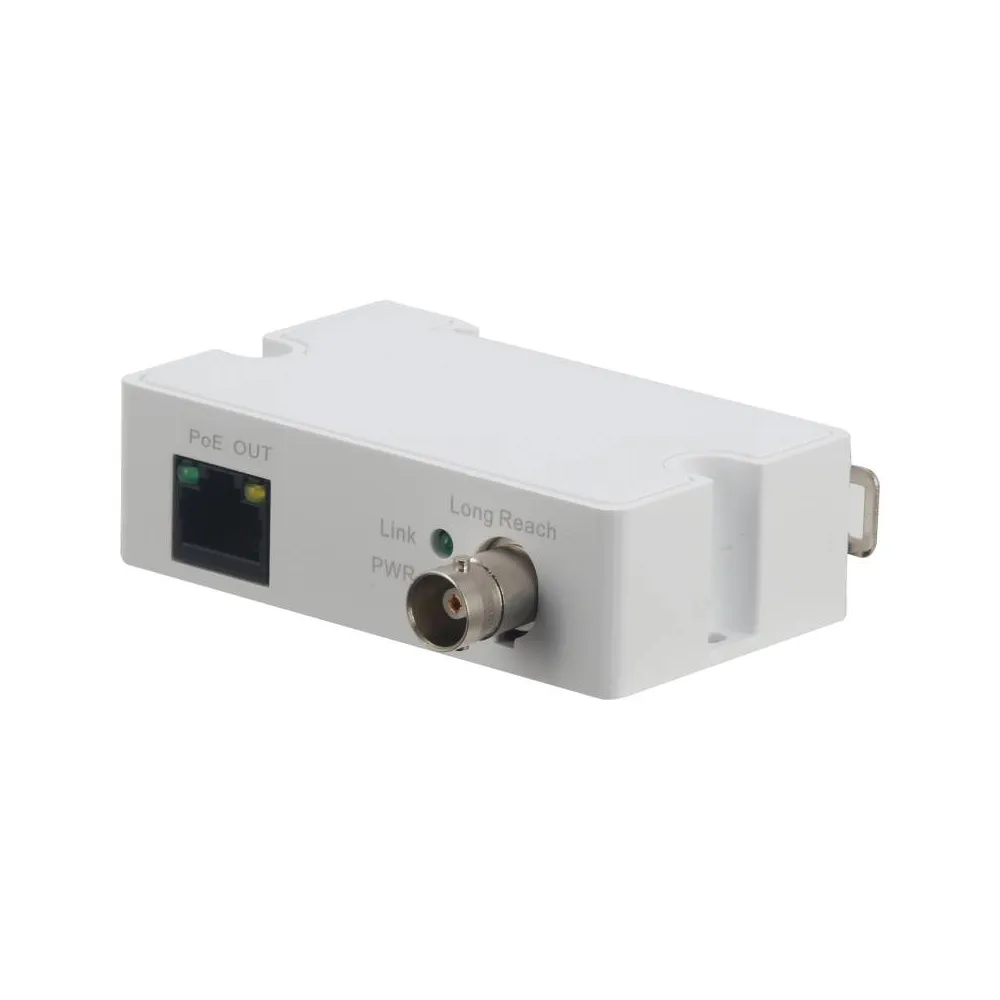 LR1002-1ET-V3 Single-Port Long Reach Ethernet over Coax Extender