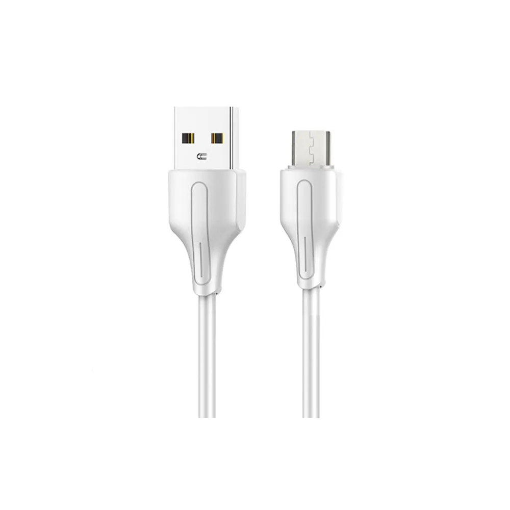 LS541 Micro USB Kabl 2.1A 1m beli