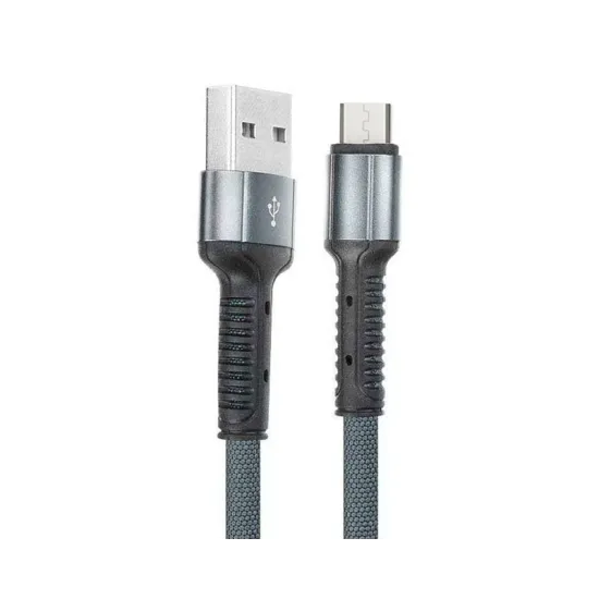 LS63 Micro USB Kabl 2.4A 1m crni
