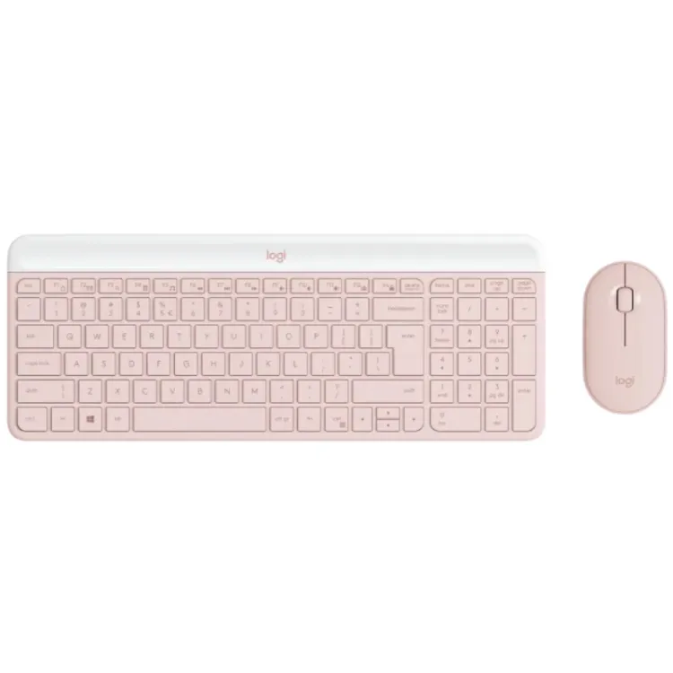 MK470 Wireless Desktop US Roze tastatura + miš