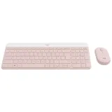 MK470 Wireless Desktop US Roze tastatura + miš