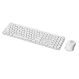 MK950 Wireless Desktop White US tastatura + miš