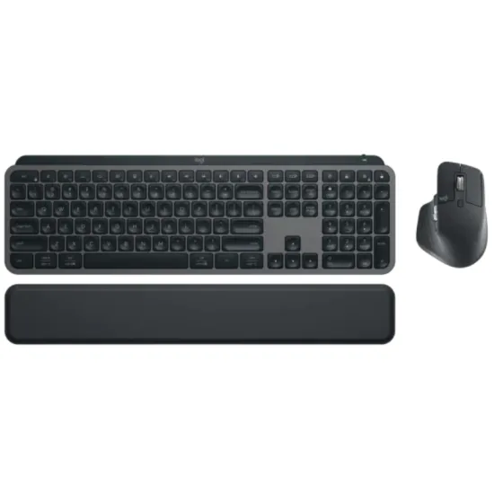 MX Keys S Combo Graphite Wireless Desktop US tastatura + miš