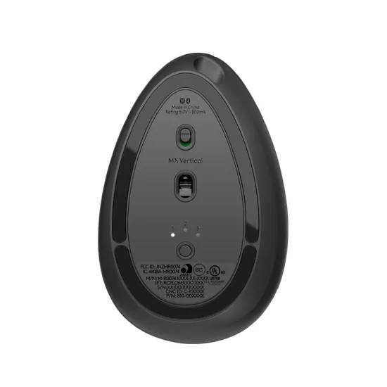 MX Vertical Advanced Ergonomic Wireless Graphite miš