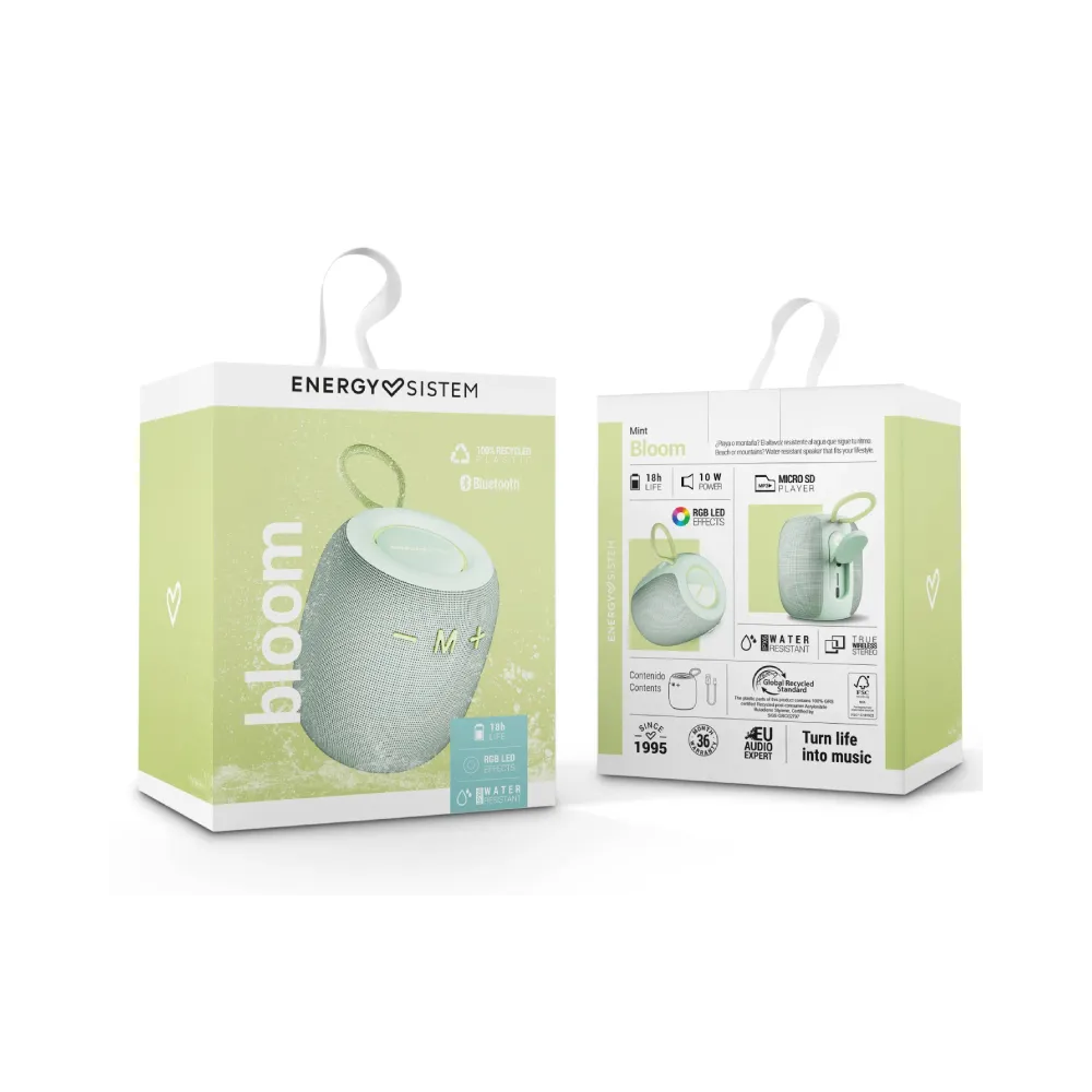 Mint Bloom prenosni bluetooth zvučnik (M45877)