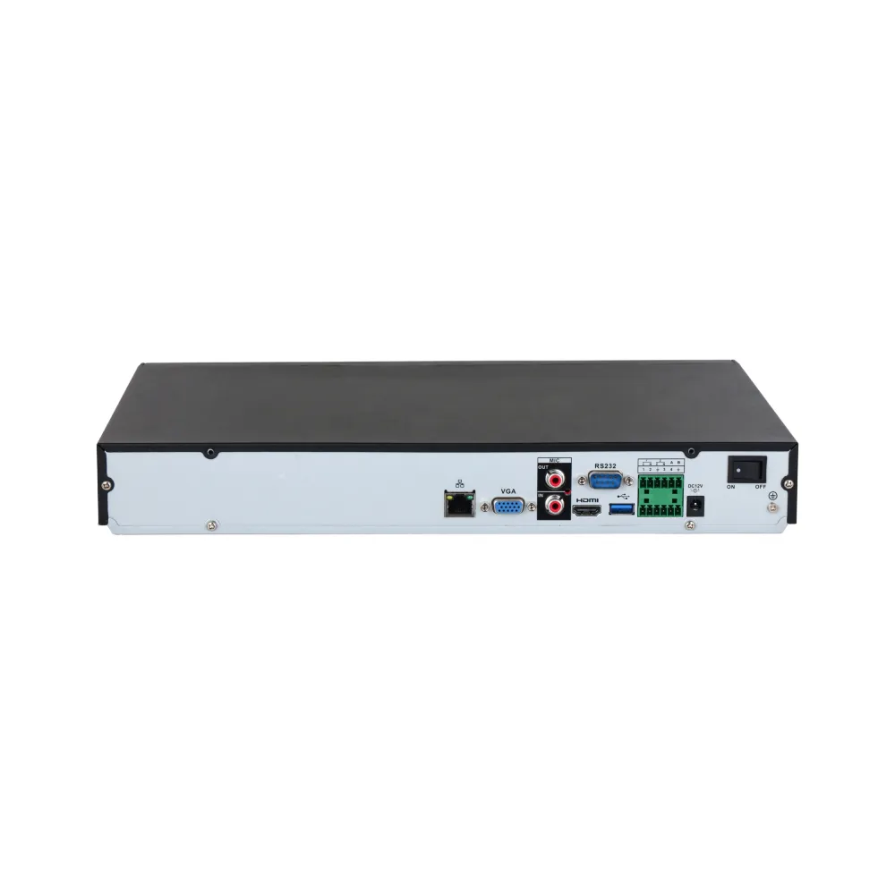 NVR5216-EI2 16CH 1U 2HDDs WizSense Network Video Recorder