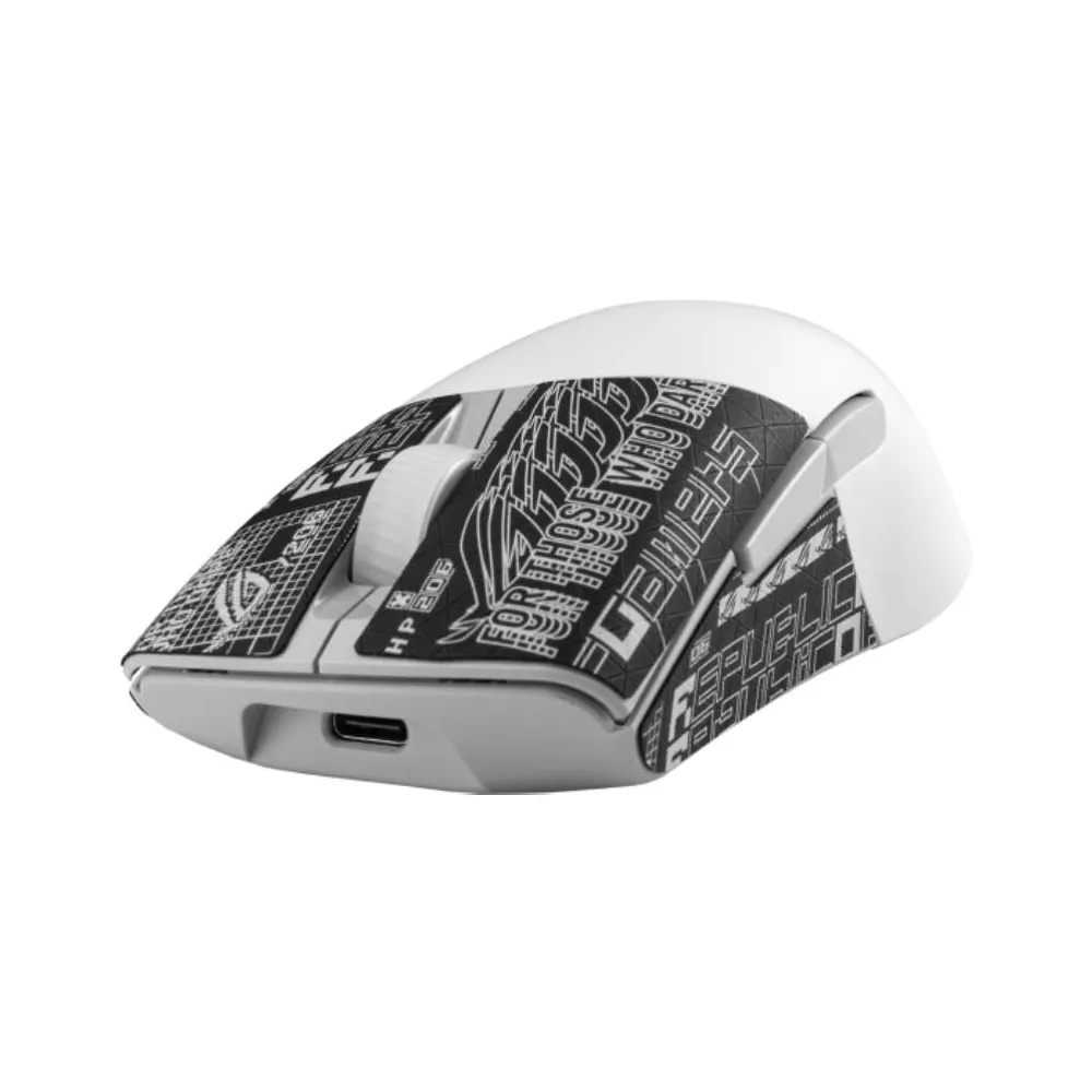 P709 ROG KERIS Wireless AimPoint Gaming Optical USB beli miš