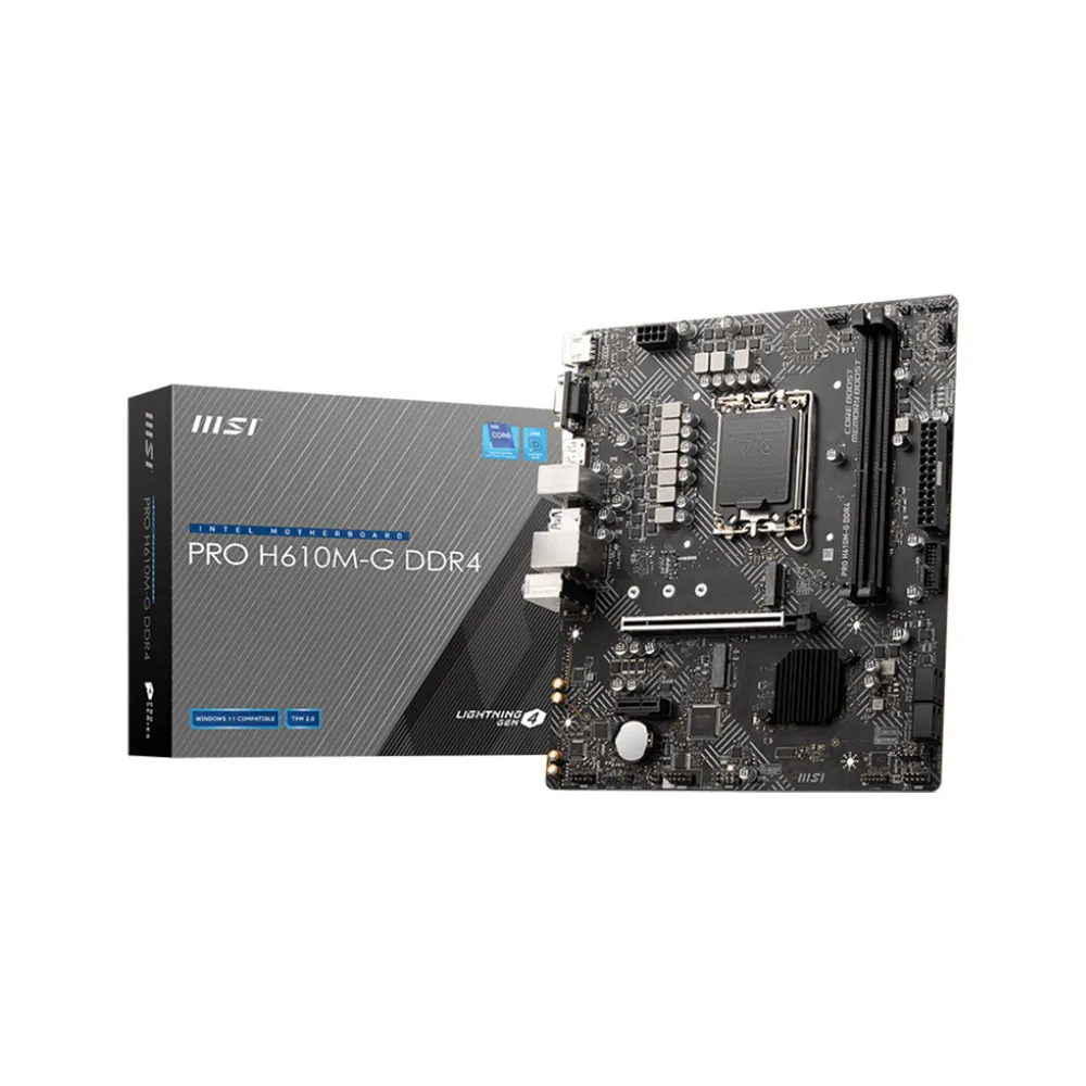 PRO H610M-G DDR4