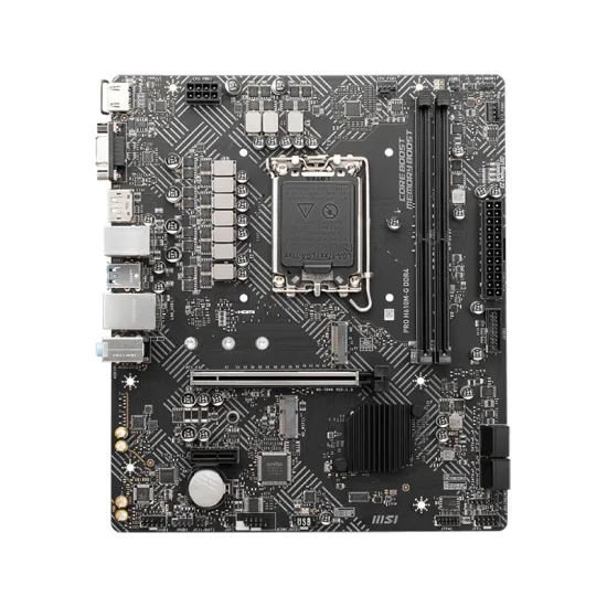 PRO H610M-G DDR4