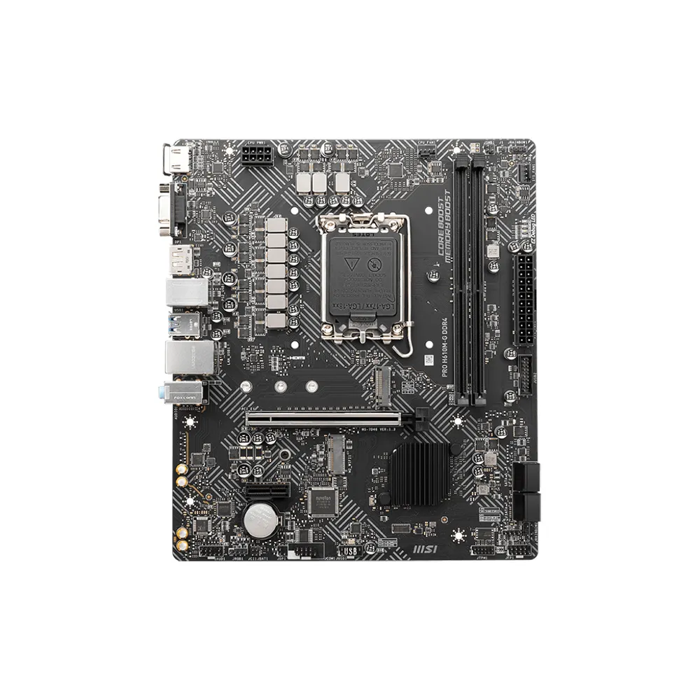 PRO H610M-G DDR4