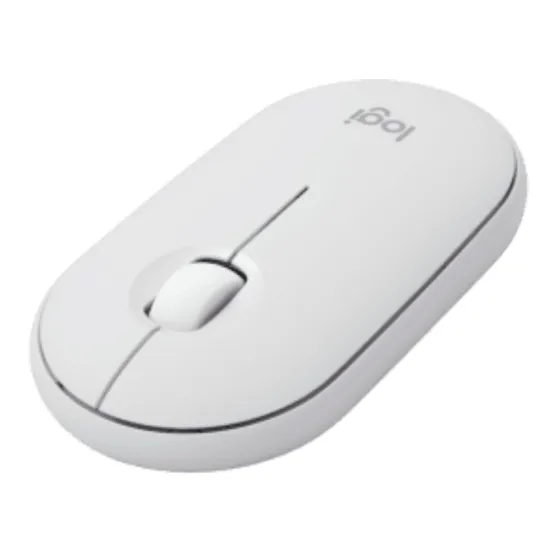 Pebble2 Wireless Combo US tastatura + miš bela
