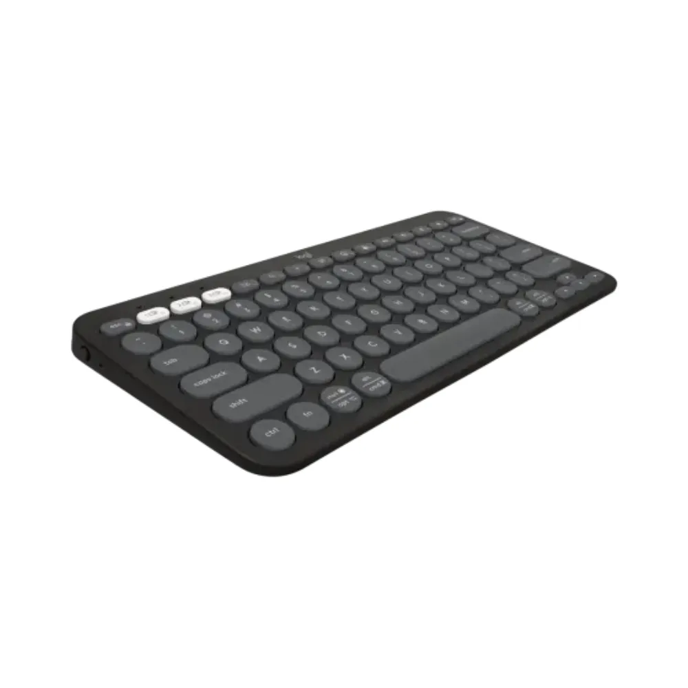 Pebble2 Wireless Combo US tastatura + miš crna