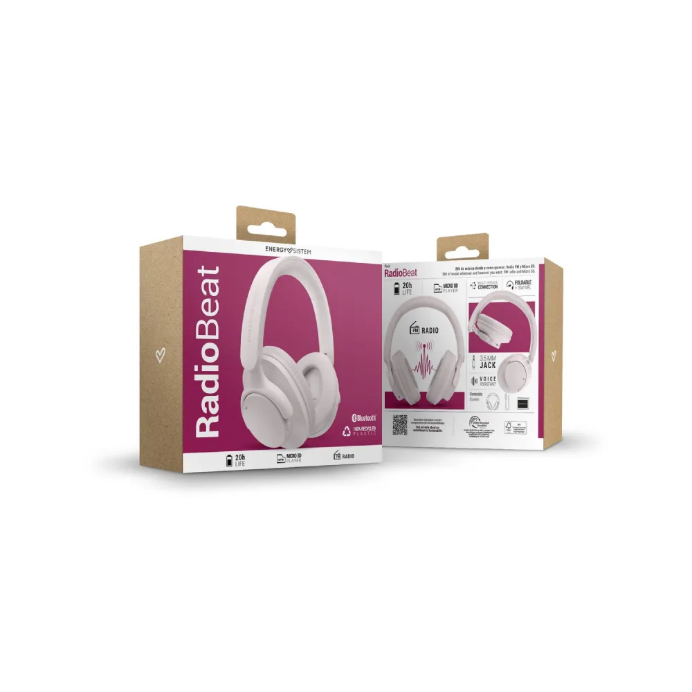 Pink RadioBeat Bluetooth slušalice roze (M45973)
