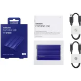 Portable T7 Shield 1TB plavi eksterni SSD MU-PE1T0R